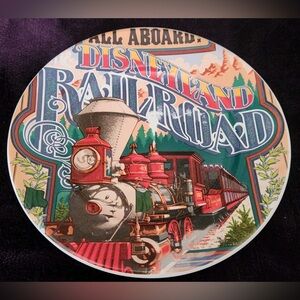 NWT Authentic Disney Parks - Disneyland Railroad 7” Plate